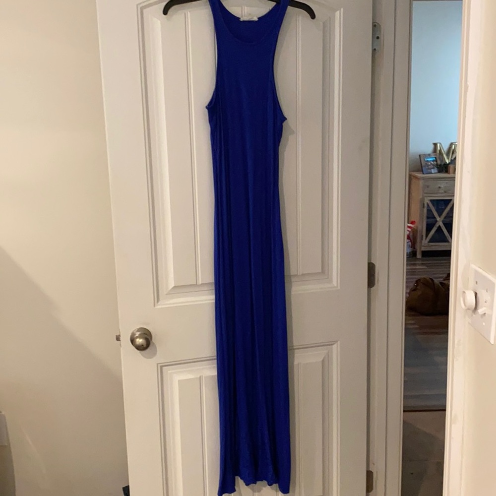 Razor back maxi dress.